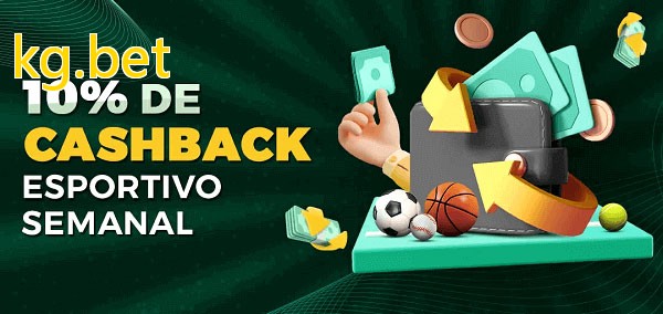 10% de bônus de cashback na kg.bet