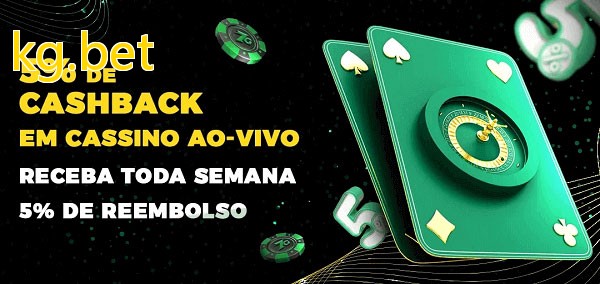 Promoções do cassino ao Vivo kg.bet